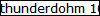 thunderdohm 10-06